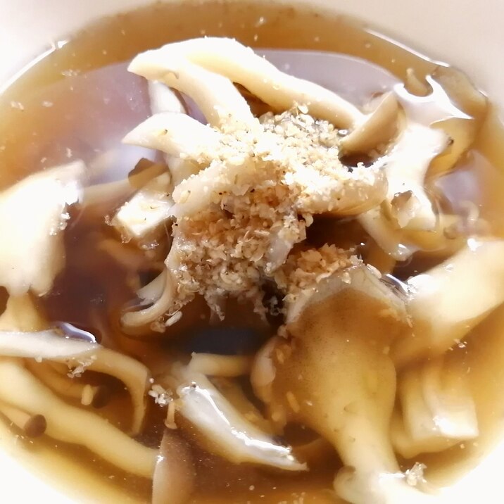 温活、ダイエットに◎簡単２種キノコの生姜スープ